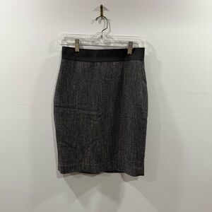 Herringbone Pencil Skirt